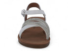 Toddler White Malayah Flat