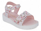 Toddler White Rosy Sandals