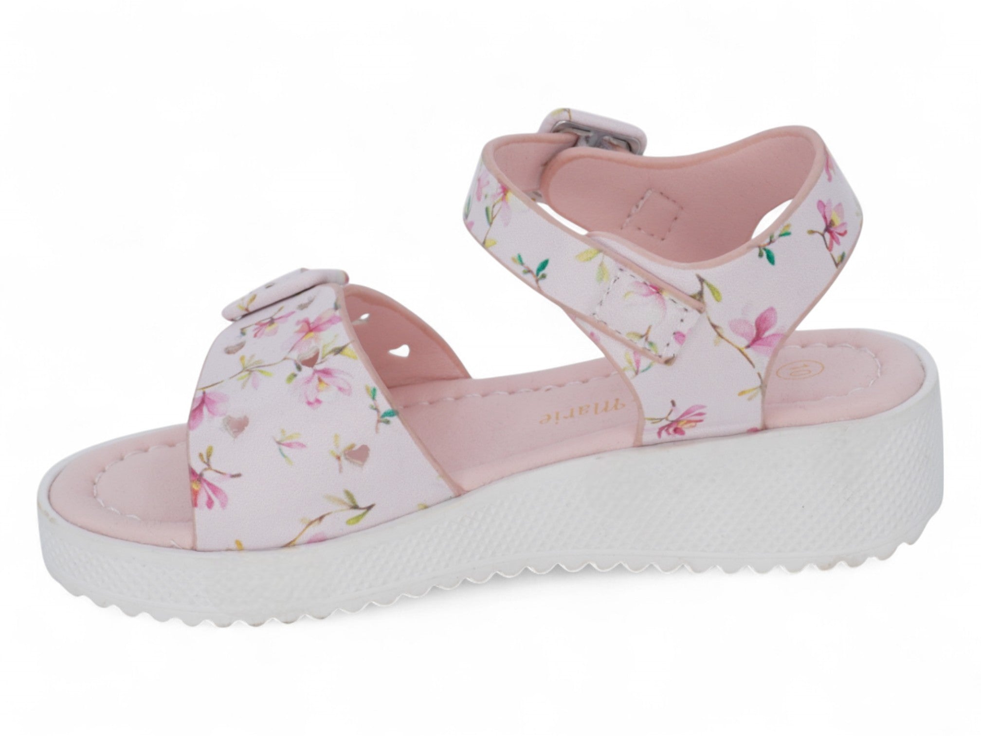 Toddler White Rosy Sandals