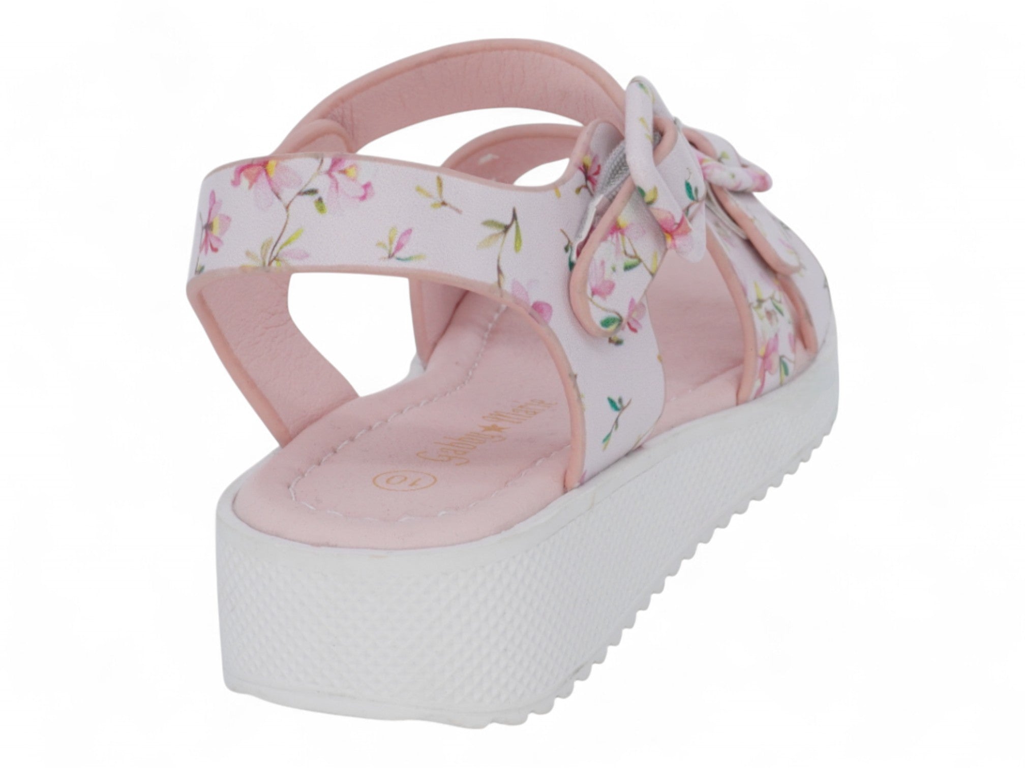 Toddler White Rosy Sandals