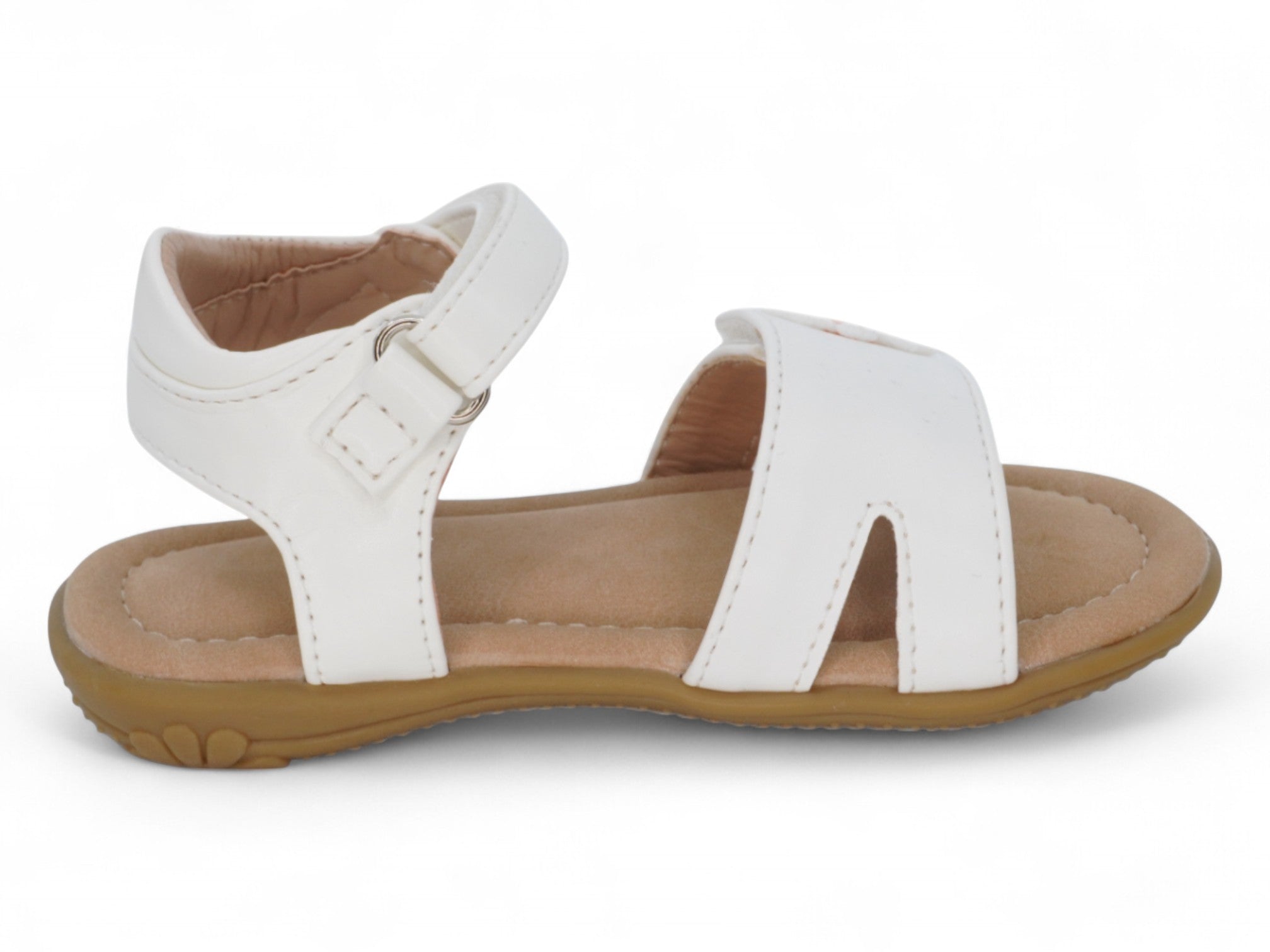 Toddler White Rosa Sandal