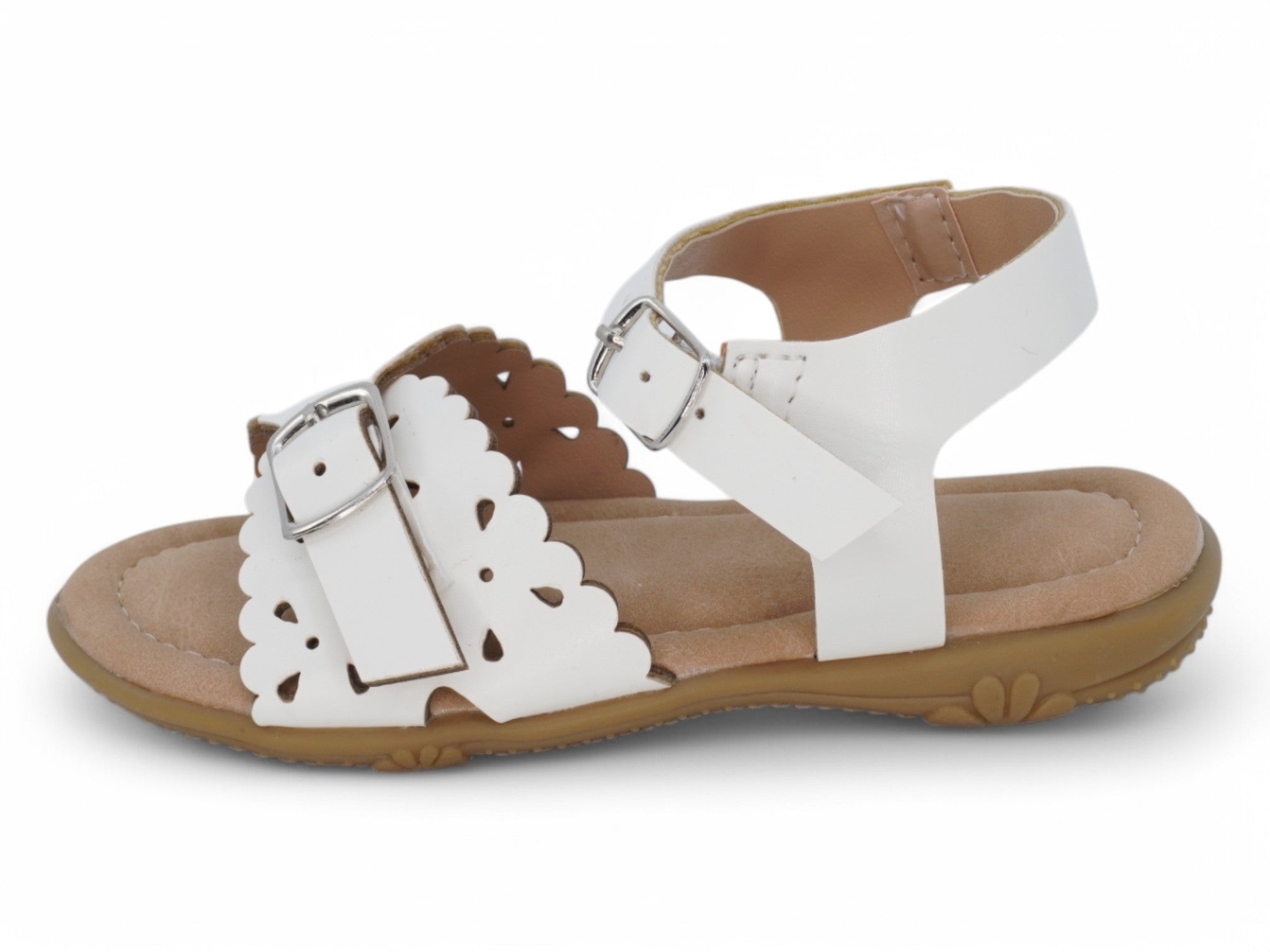 Toddler White Mila Sandal