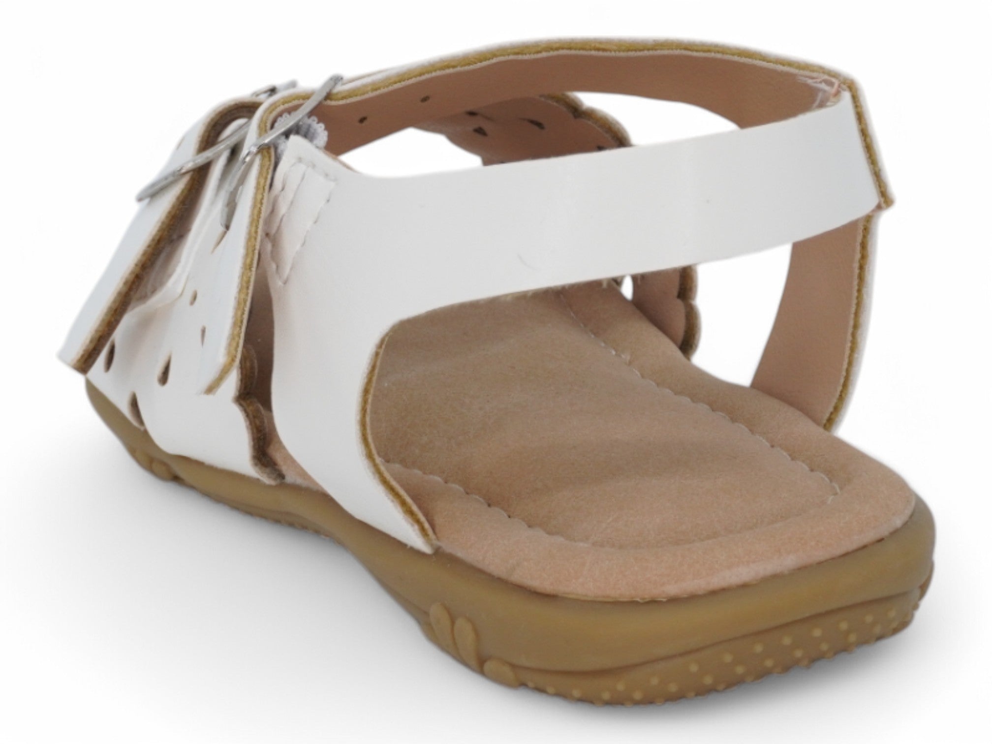 Toddler White Mila Sandal