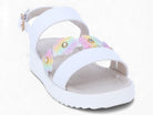 Toddler White Natalia Sandal