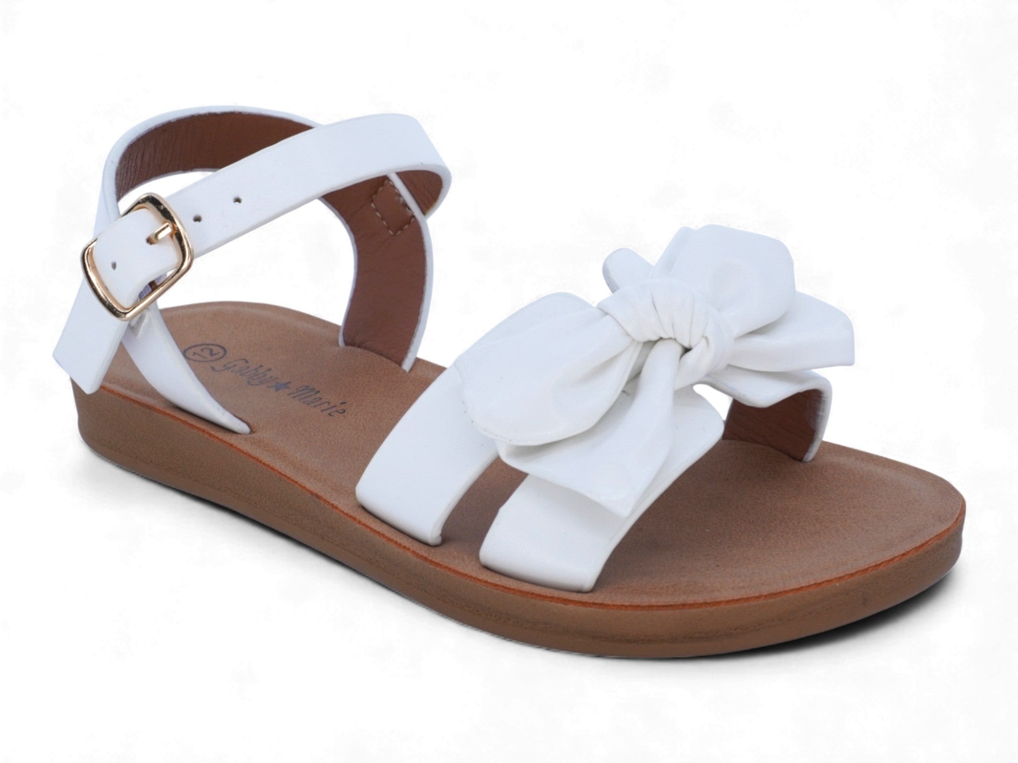Toddler White Alice Sandal