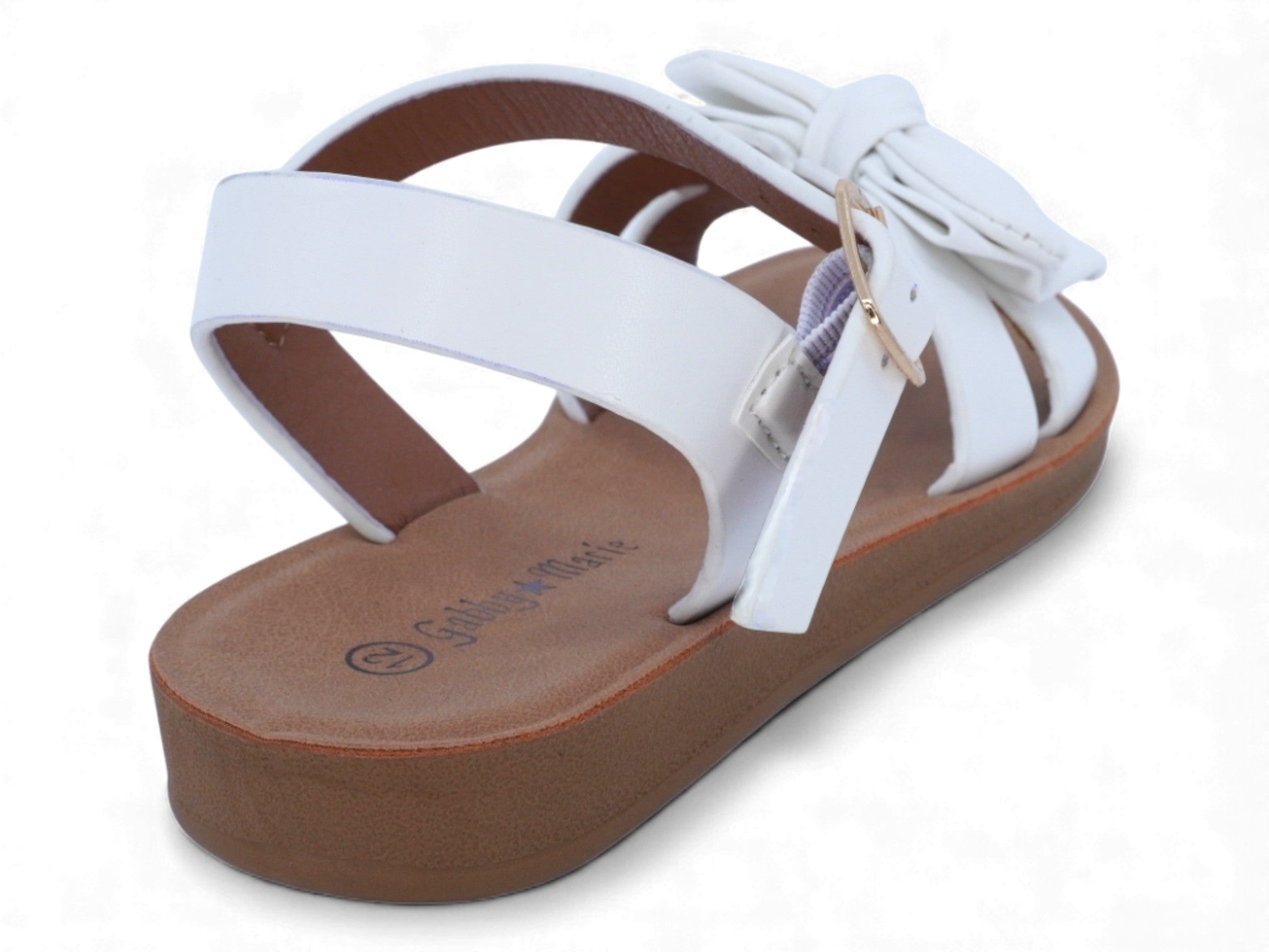 Toddler White Alice Sandal