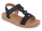 Girls' Black Alda Sandal