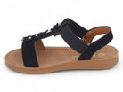 Girls' Black Alda Sandal