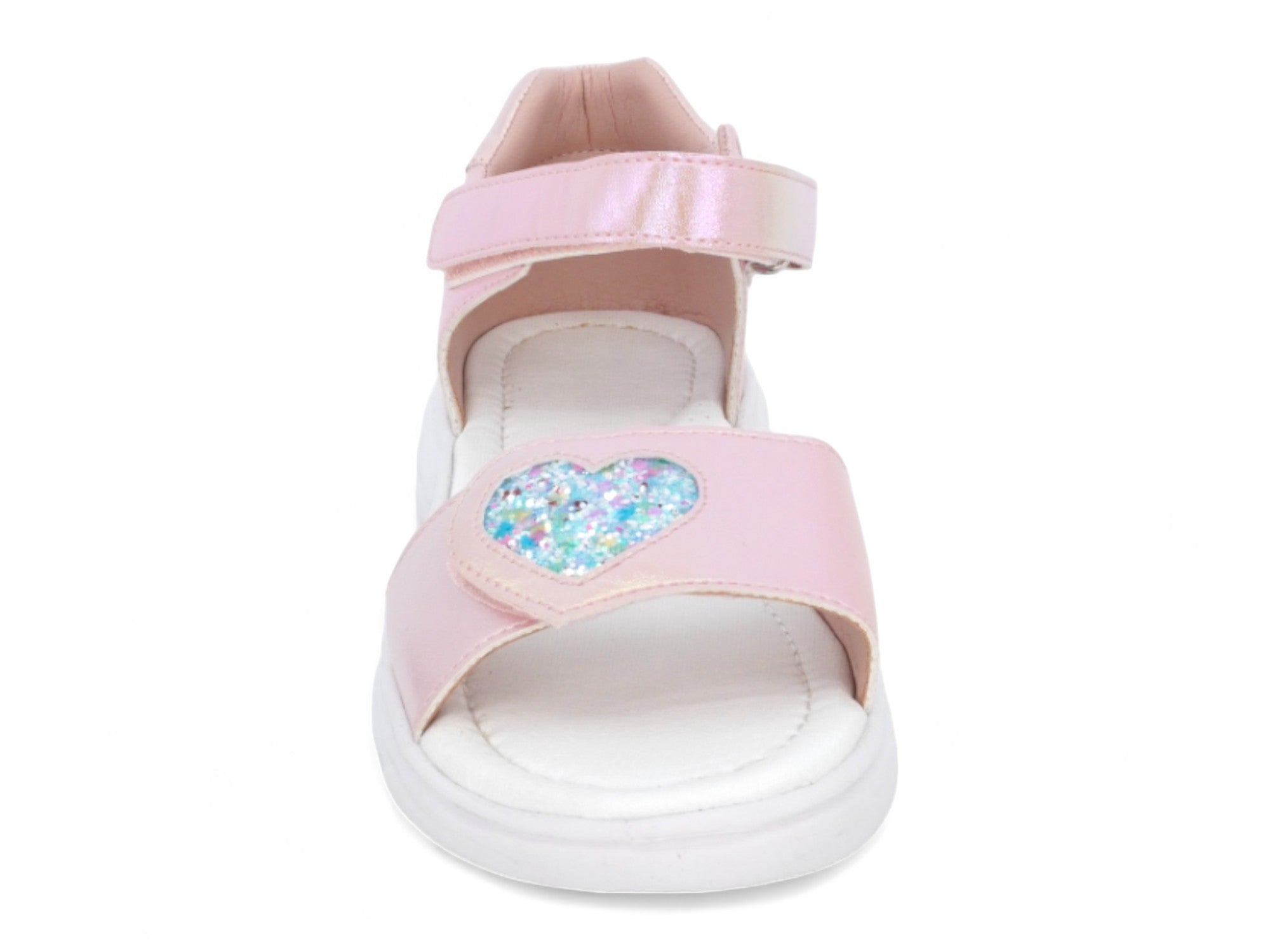Girls' Pink Heart Sport Sandal
