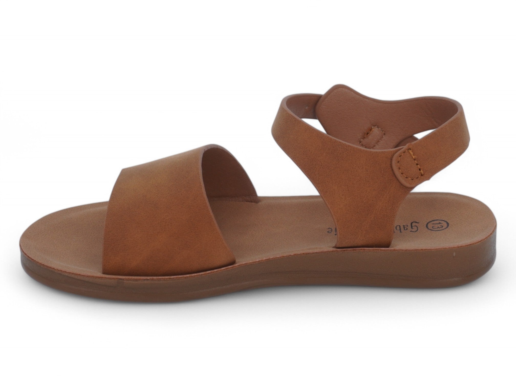 Girls' Tan Mazie Flat