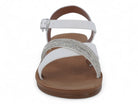 Girls' White Malayah Flat