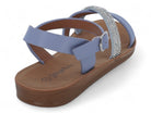 Girls' Blue Malayah Flat