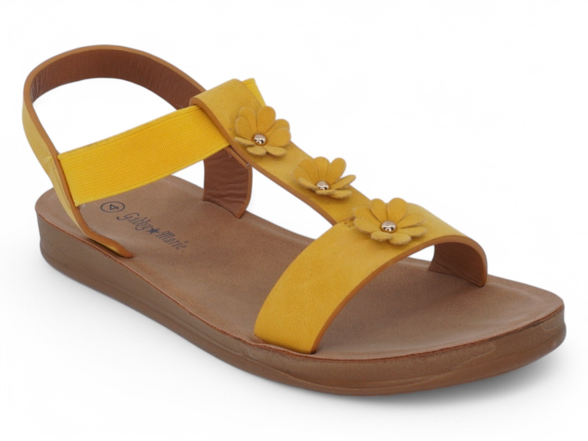 Girls Yellow Ellie Sandal