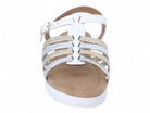 Girls' White Isla Sandal