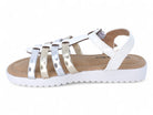 Girls' White Isla Sandal