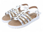 Girls' White Isla Sandal