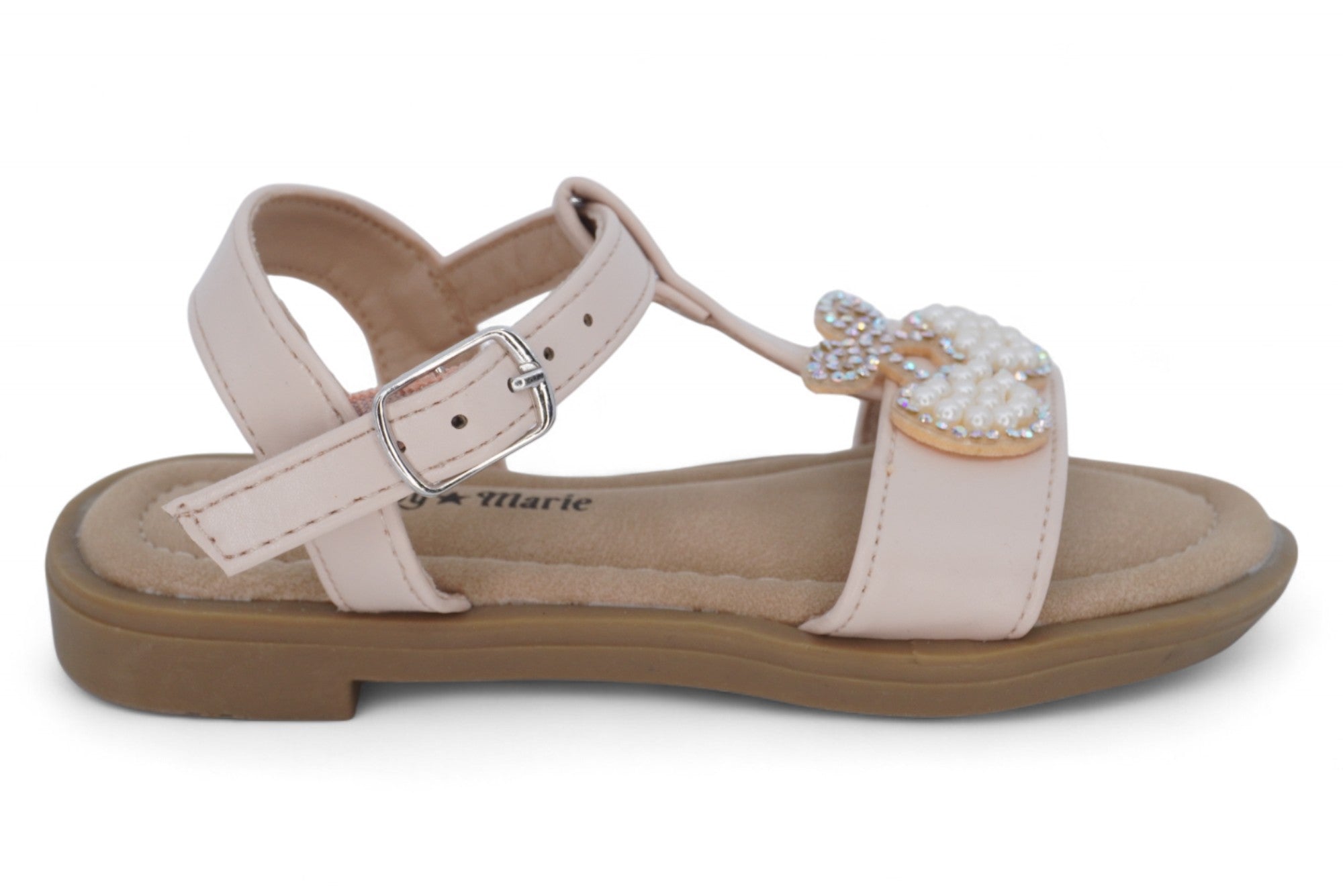 Girls' Blush Cherry Sandals