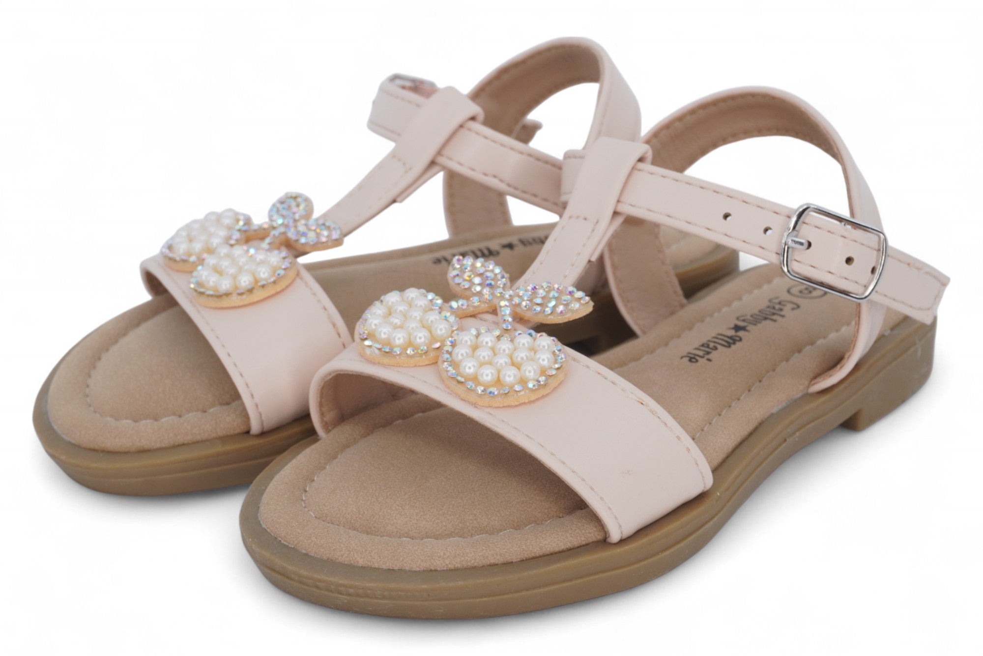 Girls' Blush Cherry Sandals