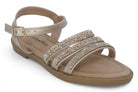 Girls' Champagne Alara Sandal