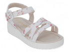 Girls White Judy Sandal
