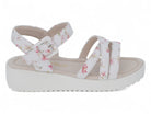 Girls White Judy Sandal