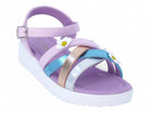 Girls' Purple Amelia Sandal