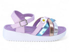 Girls' Purple Amelia Sandal
