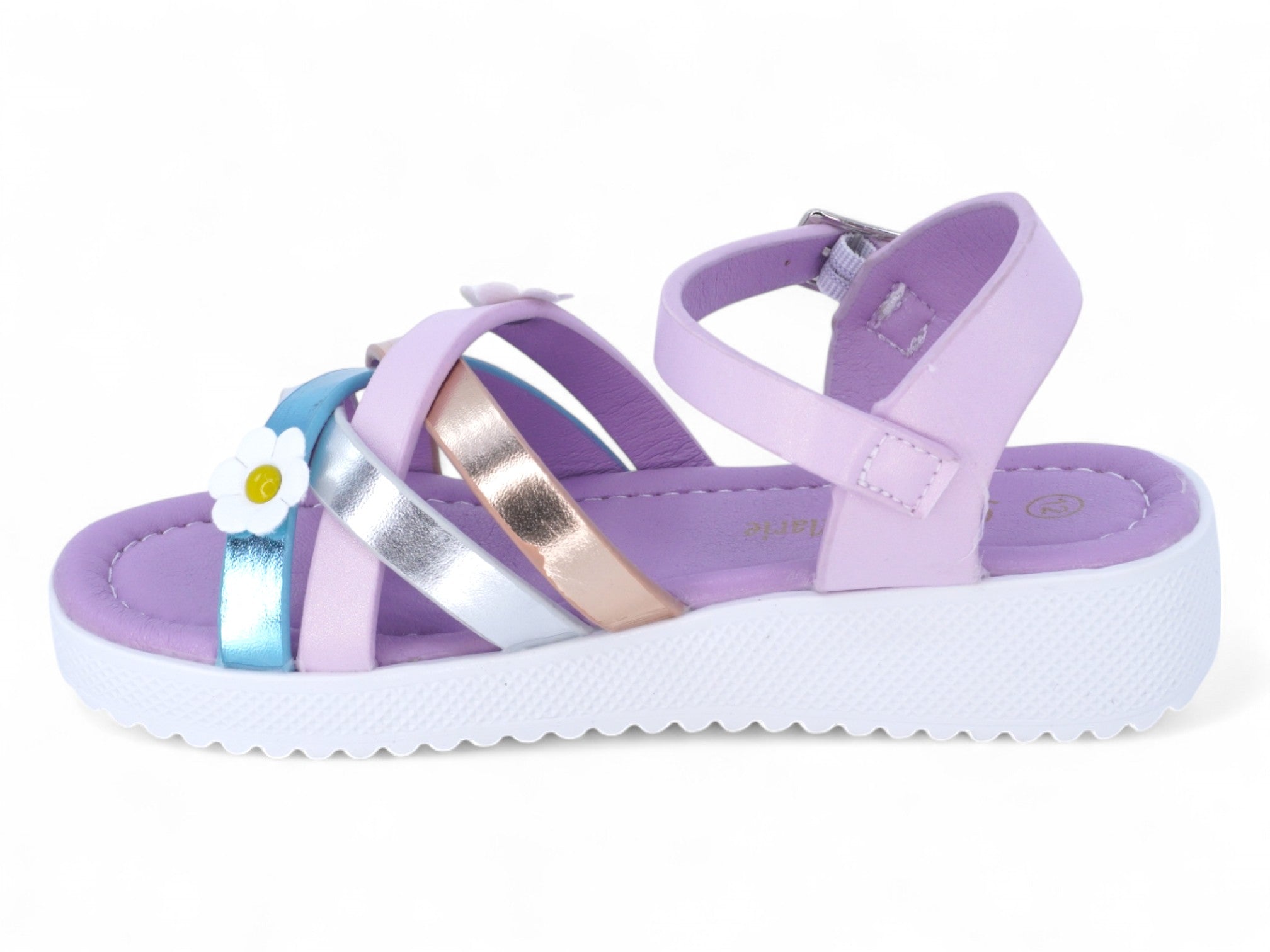 Girls' Purple Amelia Sandal