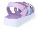 Girls' Purple Amelia Sandal