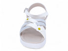 Girls' White Amelia Sandal