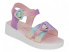 Girls' Rainbow Heart Wedge