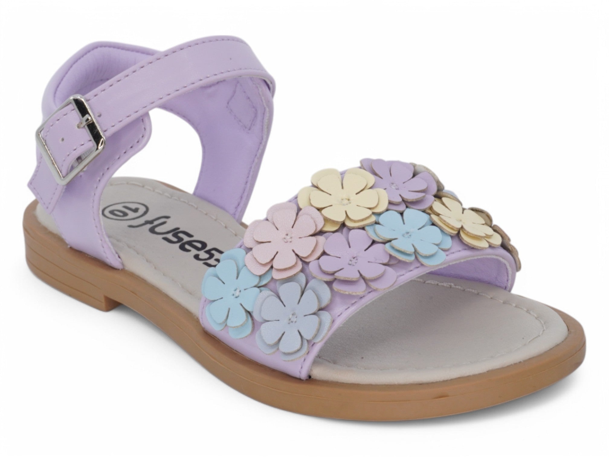 Girls Lilac Flora Sandal