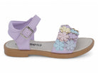 Girls Lilac Flora Sandal