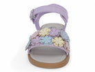 Girls Lilac Flora Sandal