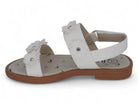 Girls White Audrey Sandal