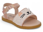 Girls Nude Kitty Cat Sandal