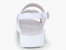 Girls' White Natalia Sandal