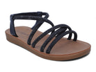 Girls' Black Alivia Sandal