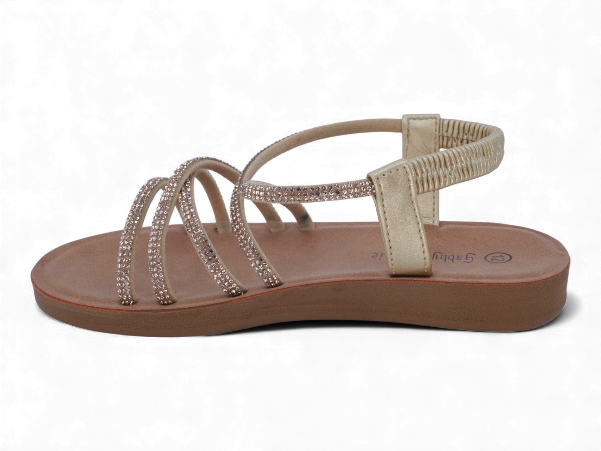 Girls' Gold Alivia Sandal