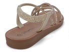 Girls' Gold Alivia Sandal