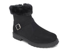 Toddler Black Lynn Fur Boot