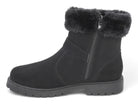 Toddler Black Lynn Fur Boot