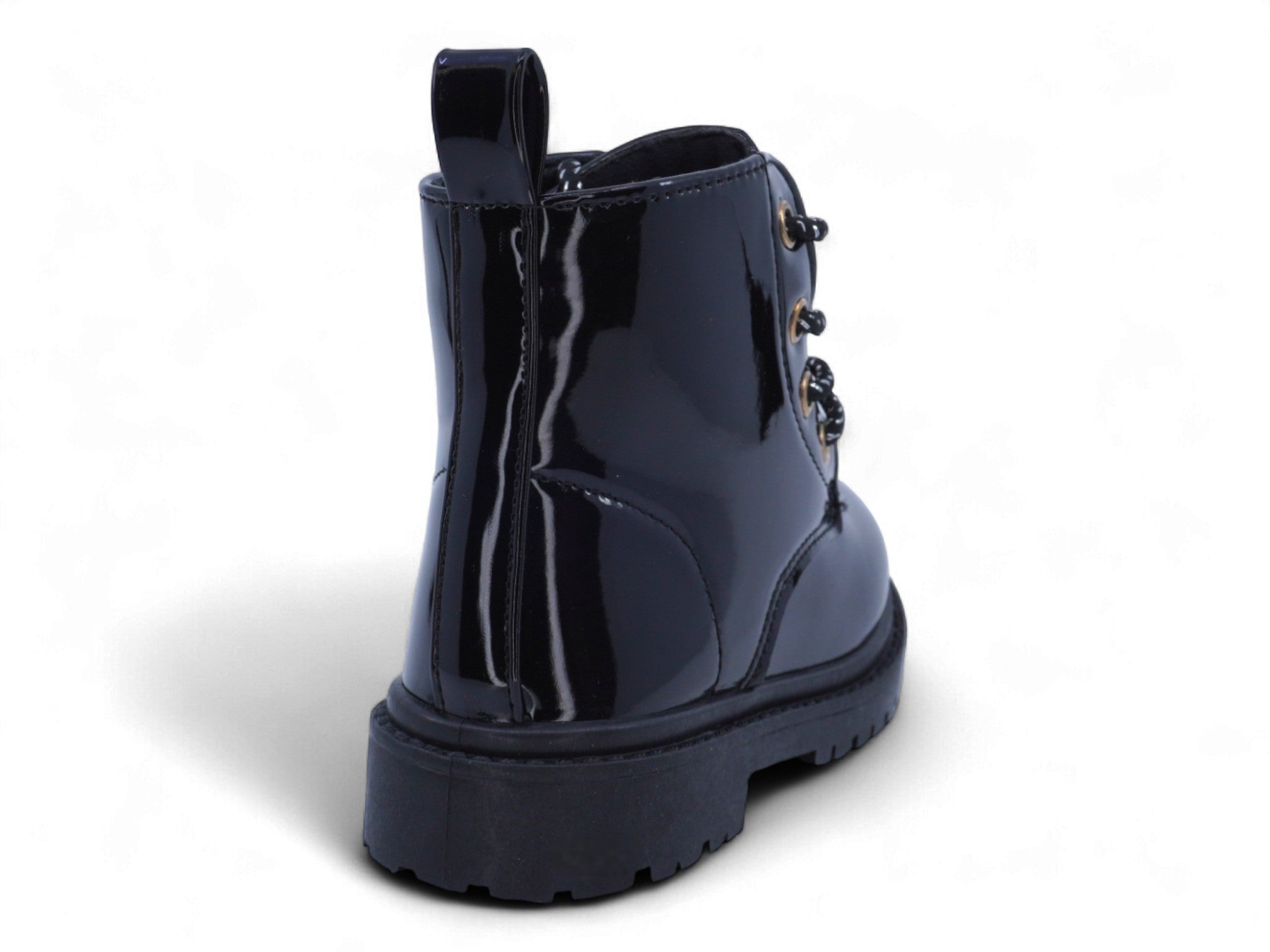 Toddler Black Patent Boots