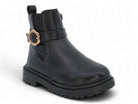 Toddler Black Flower Boot