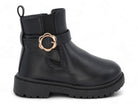 Toddler Black Flower Boot