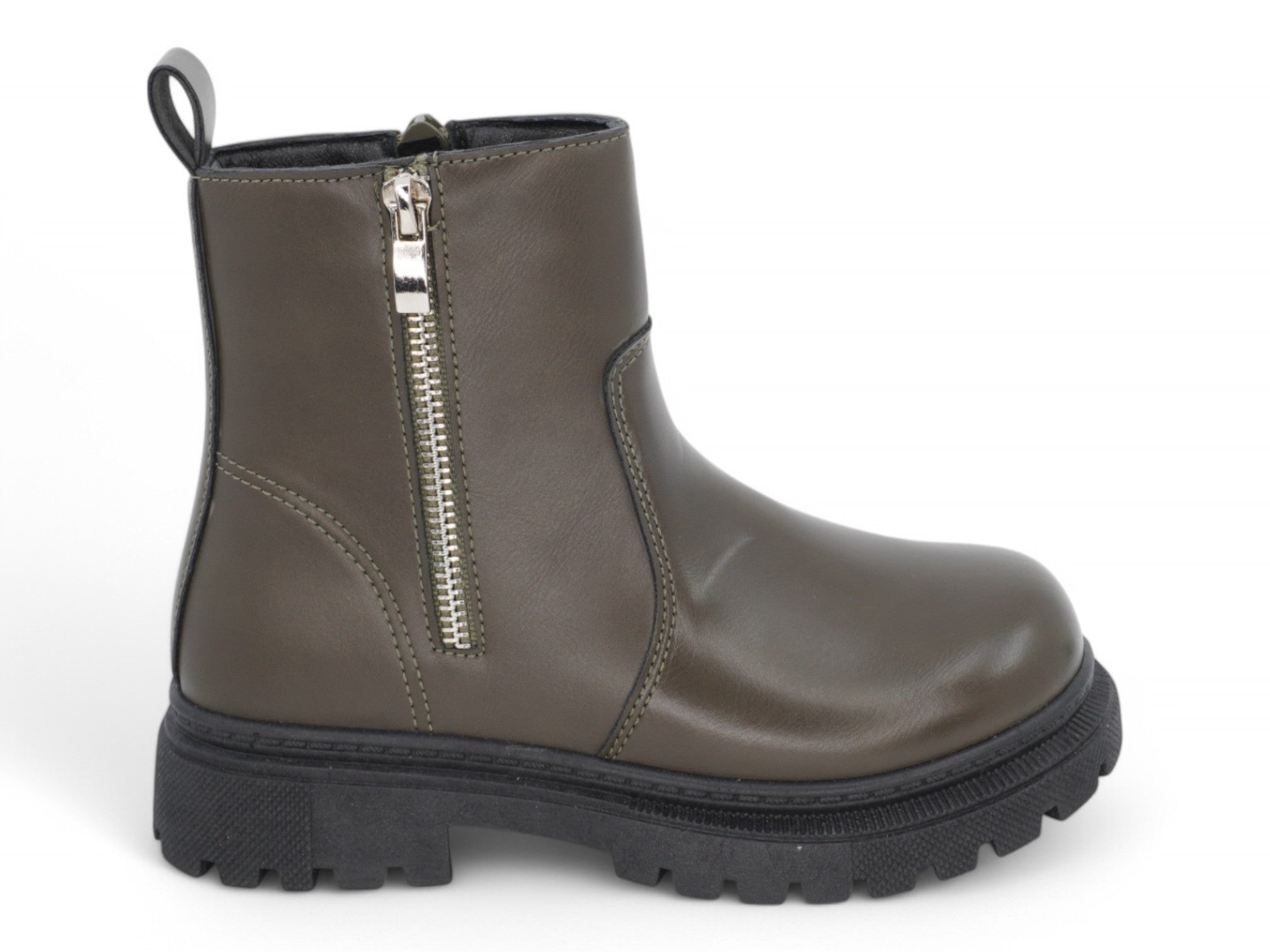 Girls Khaki Ella Platform Boot