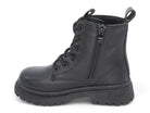 Girls Black Madison Combat Boot