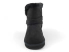 Girls Black Hue Fur Boot