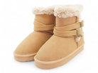 Girls Tan Hue Fur Boot