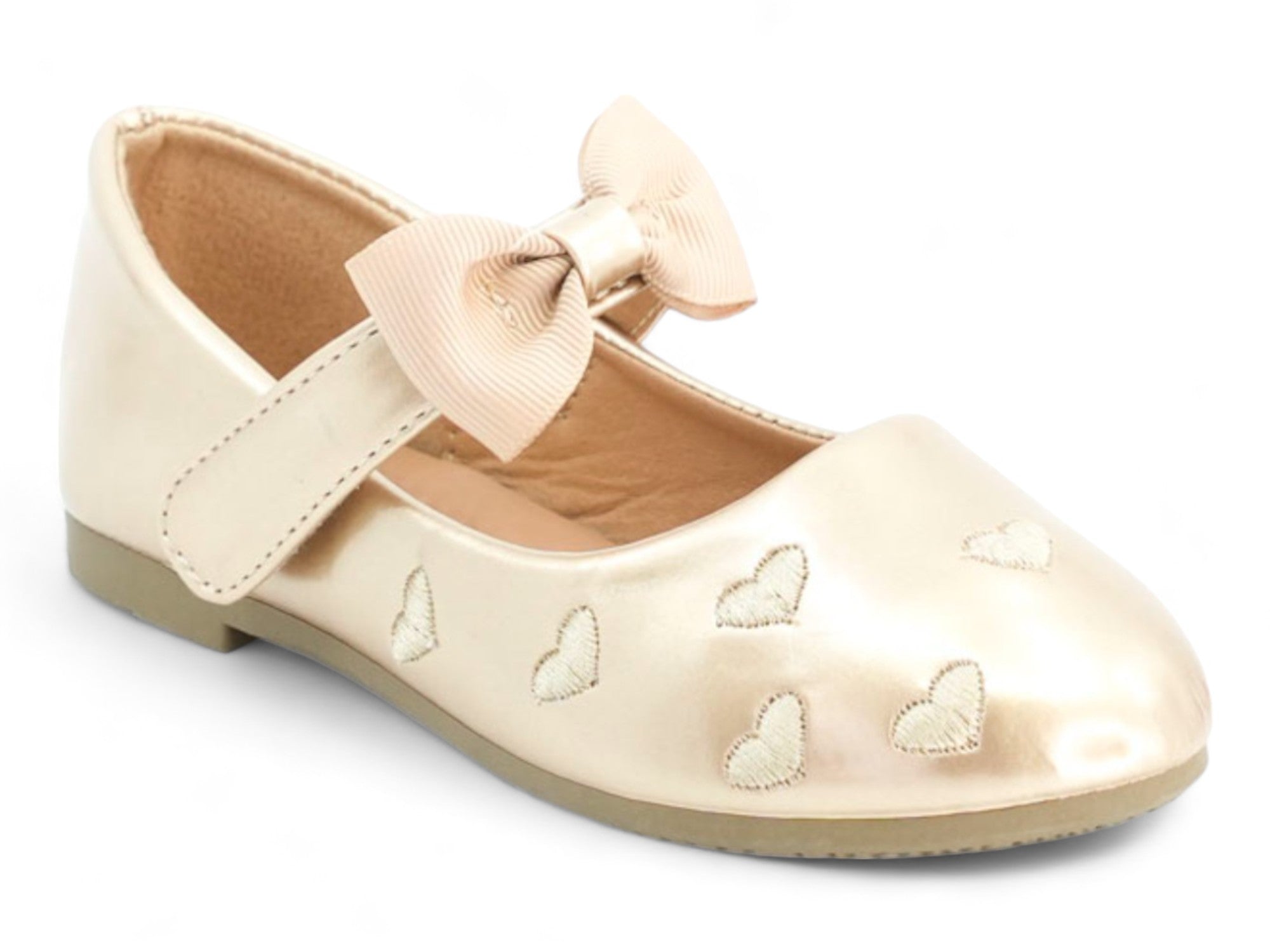 Toddler Gold Ivanna Flat